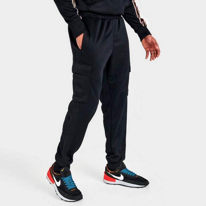 mens black nike cargo joggers