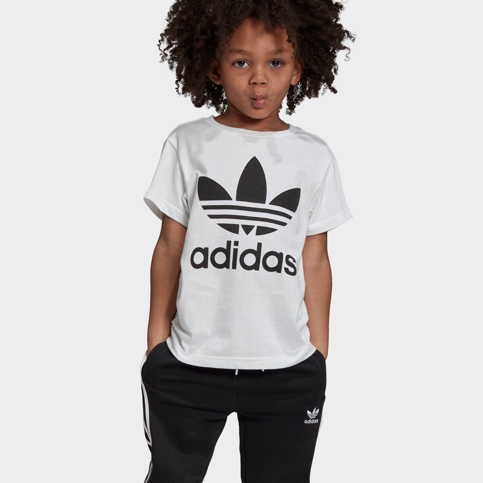 adidas trefoil tee kids