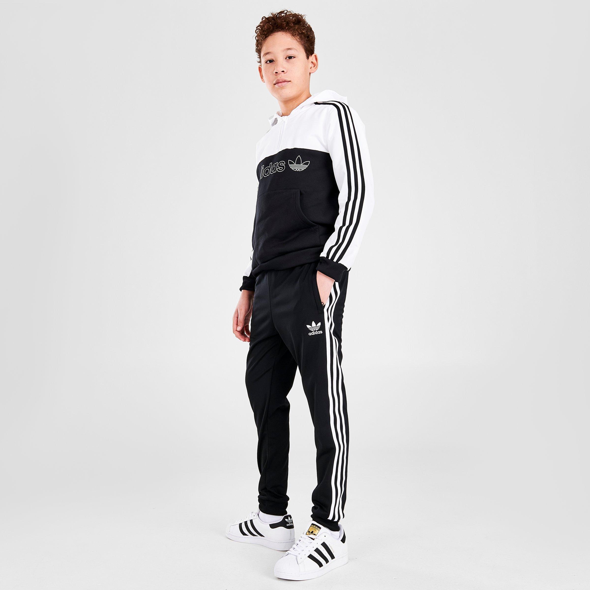green adidas jeans