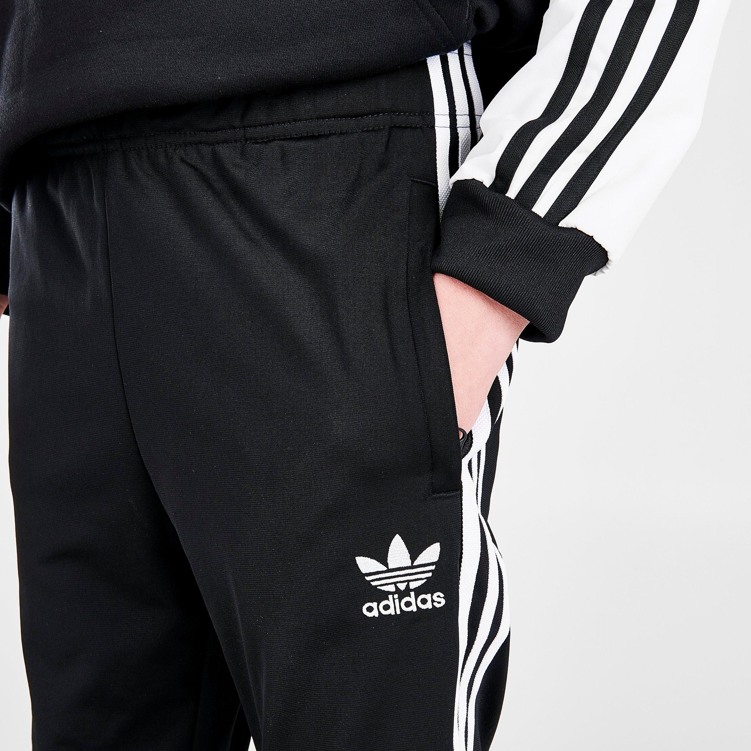 white adidas pants kids