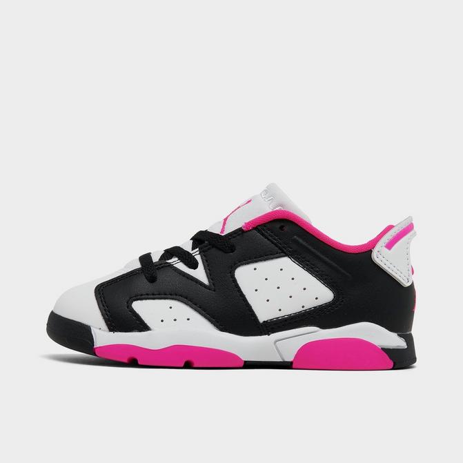 Girls' Toddler Air Jordan Retro 6 Low Basketball Shoes