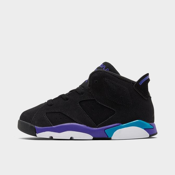 Jordan retro 6 white and purple sale