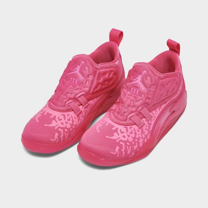 Kids pink basketball shoes hotsell