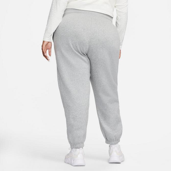 Nike WMNS Phoenix Fleece High-Waisted Oversized Sweatpants Grey - DK GREY  HEATHER/SAIL