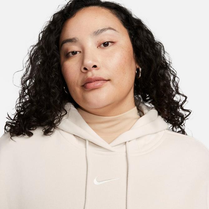 Nike Sportswear Phoenix Fleece Oversized Pullover Hoodie (plus Size) in  Brown