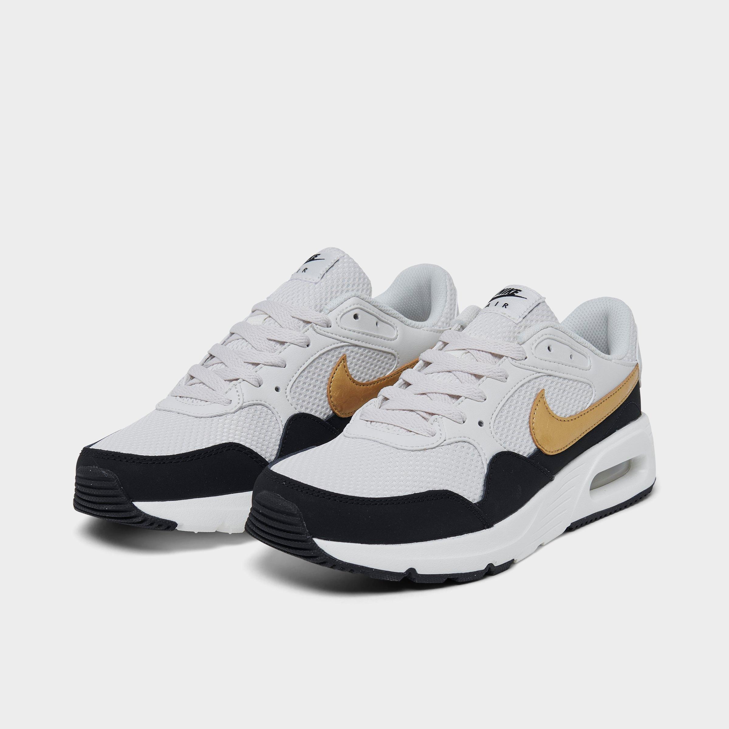 black and gold air max womens