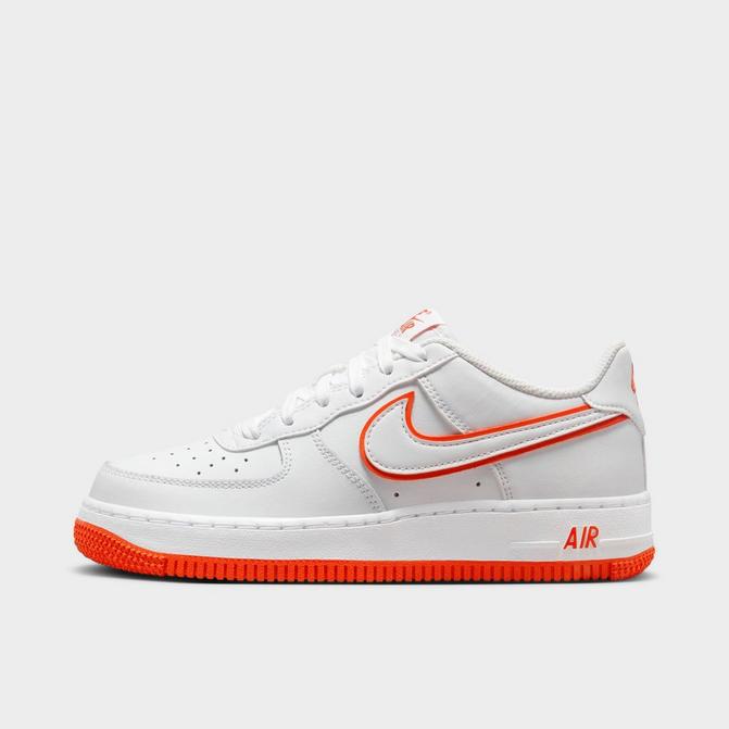 Nike Air Force 1 LV8 Big Kids' Shoes in White, Size: 5.5Y | FV3647-171