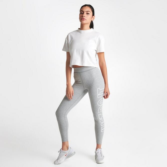 Black Nike Plus Size Split Flare Leggings - JD Sports Global