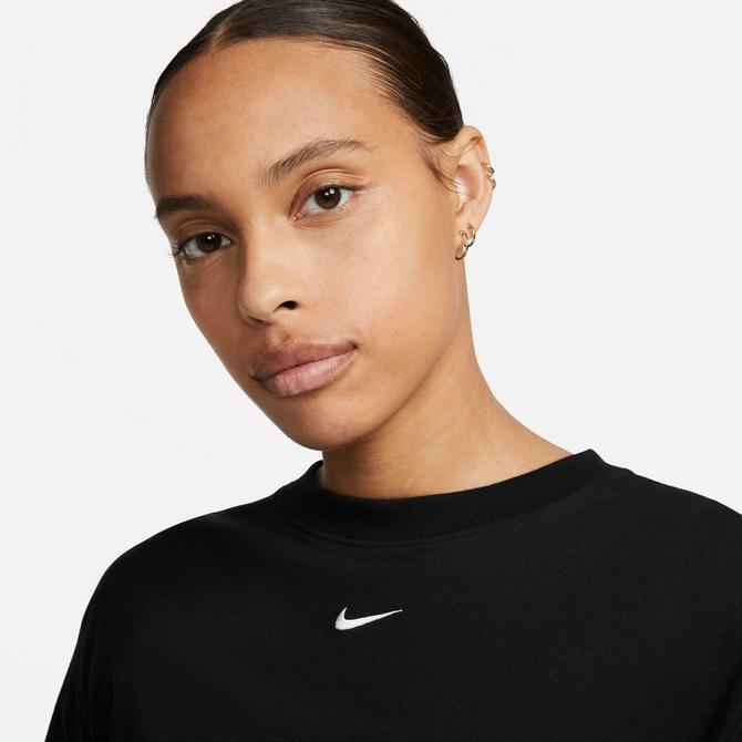 Women s Nike Sportswear Essential Short Sleeve T Shirt Dress JD Sports