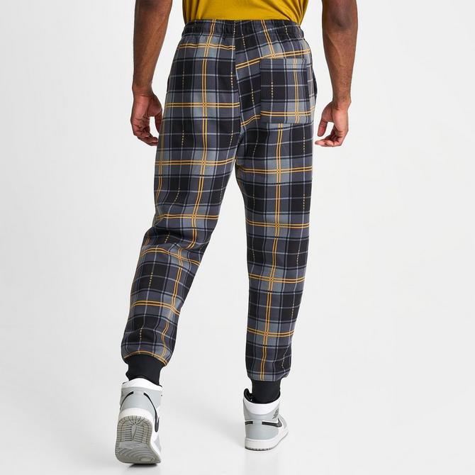 Nike woven 2025 plaid track pants