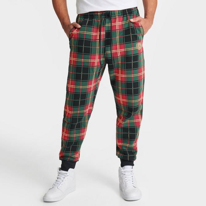 Men's discount plaid sweatpants