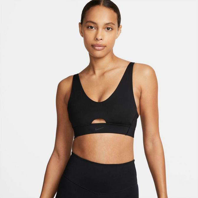 Indy Plunge Cutout Sports Bra - White/Photon Dust