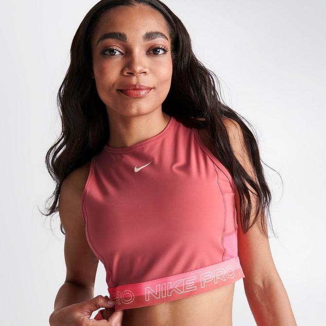 Women s Nike Pro Dri FIT Crop Tank JD Sports