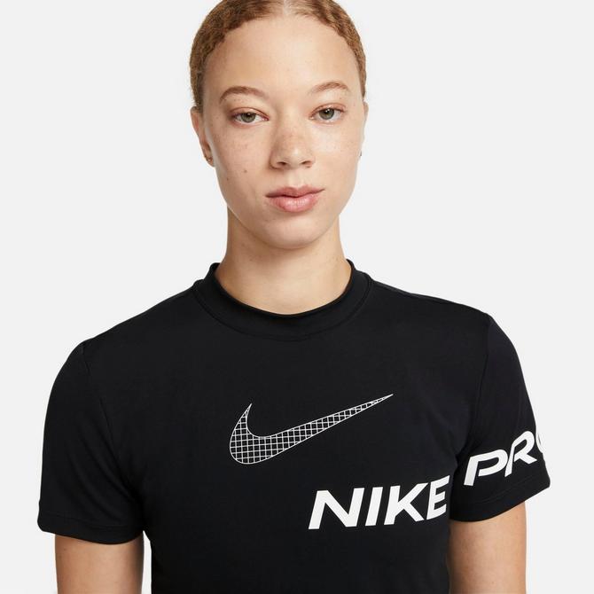 Women's Nike Pro Dri-FIT Graphic Crop Top T-Shirt