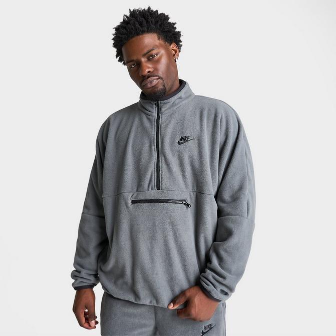 Nike air fleece 2024 half zip top