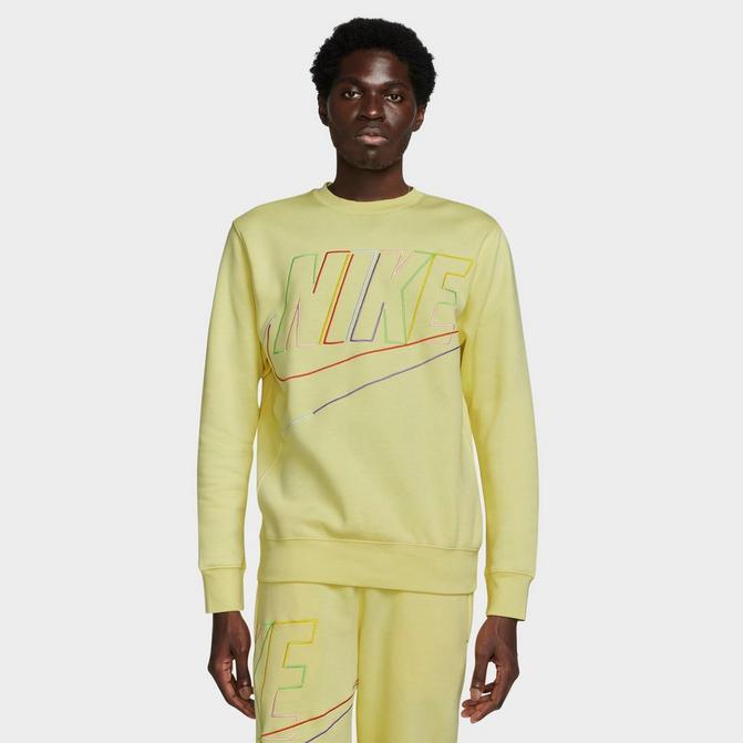 Nike Men's Club Fleece Colorblocked Half-Zip Hoodie - Macys Style Crew