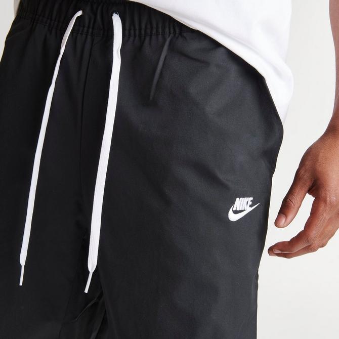 Nike Club Woven Tapered Leg Men's Pants Black White