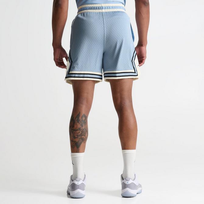 Black and cheap blue jordan shorts