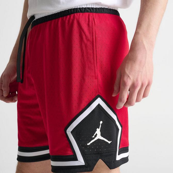 Jordan black and red shorts online