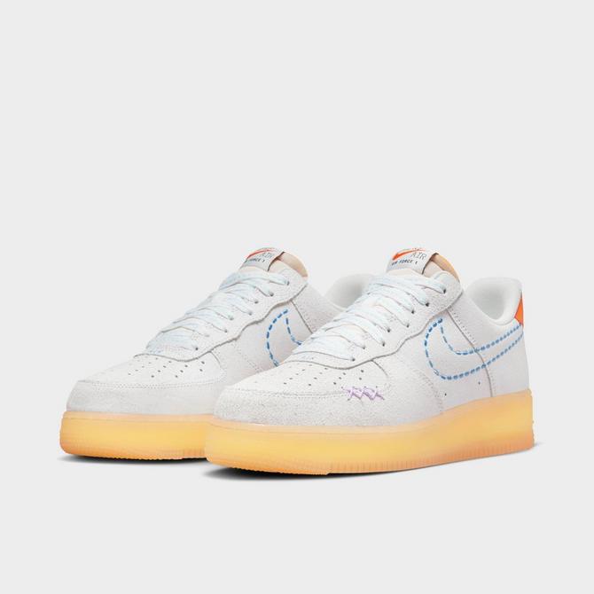 Men's Nike Air Force 1 '07 LV8 SE Reflective Swoosh Suede Casual Shoes