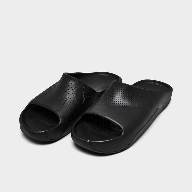 Jordan slides men's black online