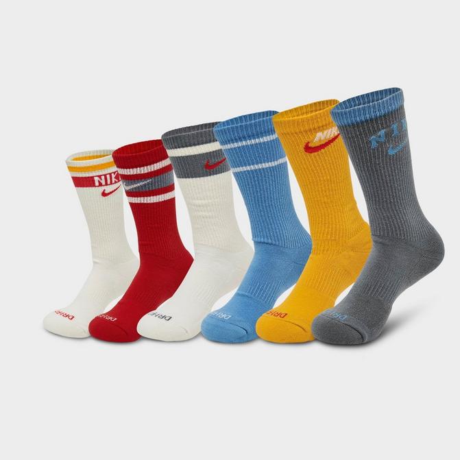 Cushioned Crew Socks 6 Pack