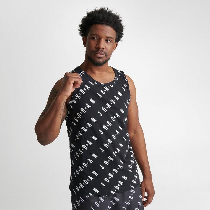 Jordan Men Essentials Tank Top (Black / White / White)