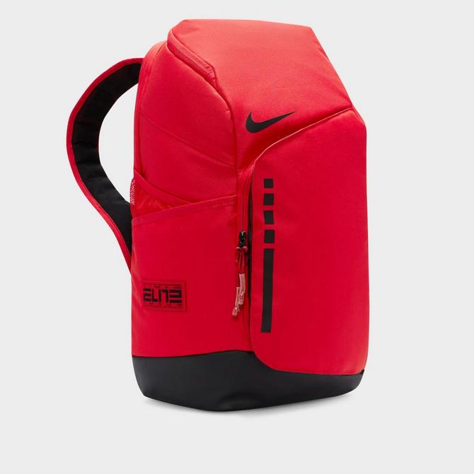 Black and clearance red nike backpack