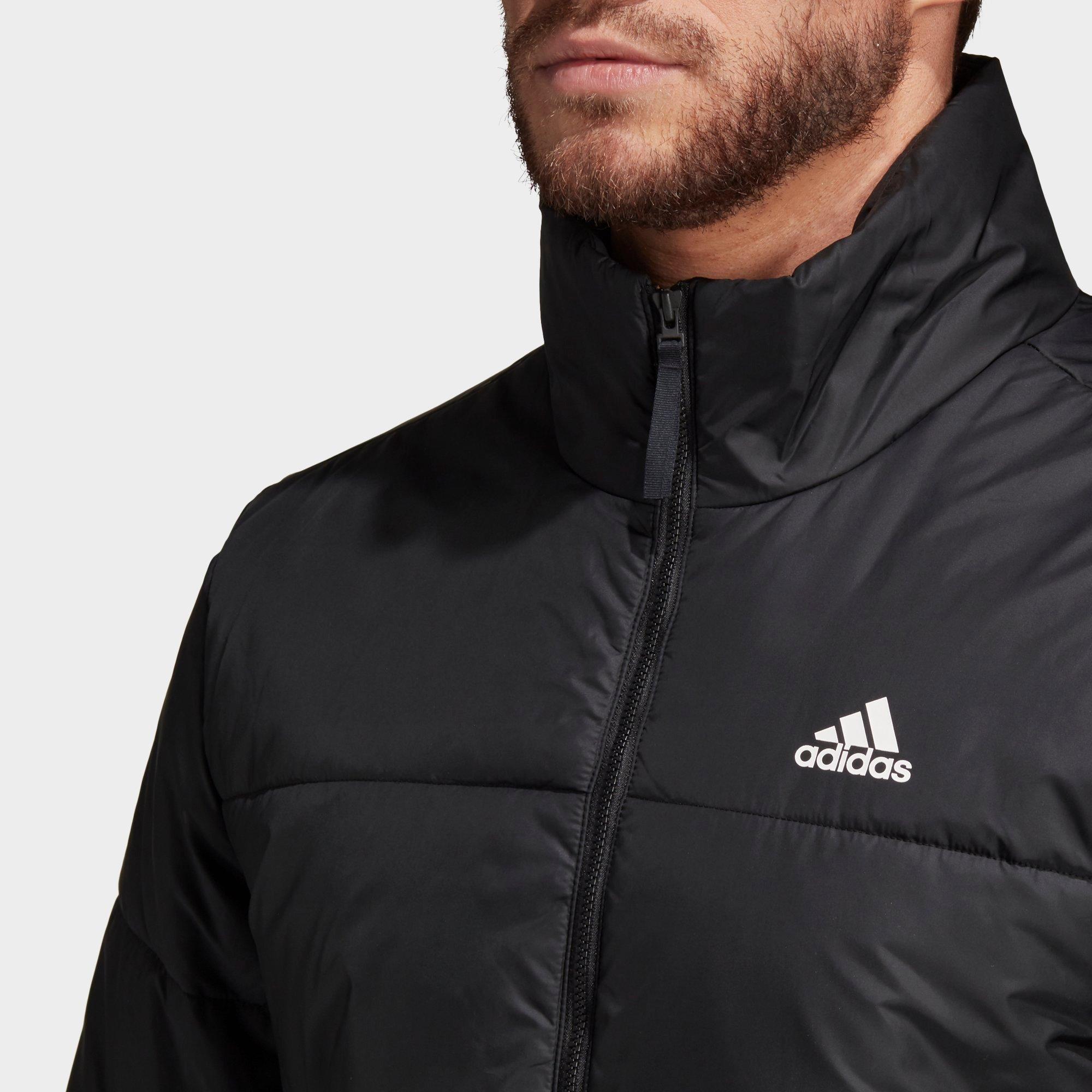 adidas 3 stripe winter jacket