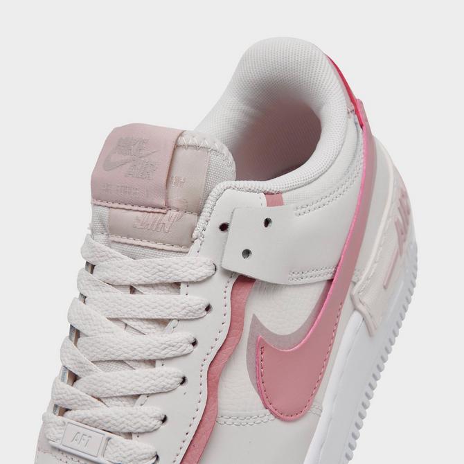 Nike air force outlet 1 pink and red