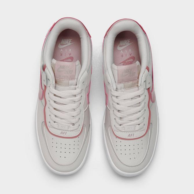 Nike air force 1 shadow pink and clearance red