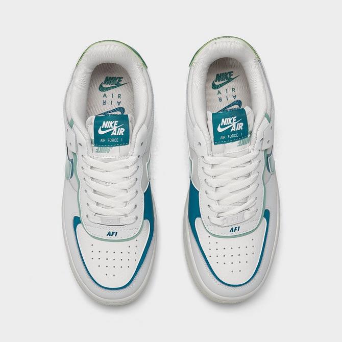 Toddler Size Nike Air Force 1 Low LV8 'Double Layer - Light Aqua
