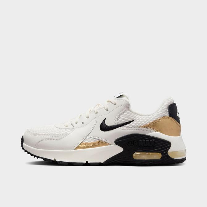 Womens nike air shop max black and gold