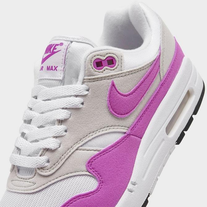 Air max 1 purple on sale black