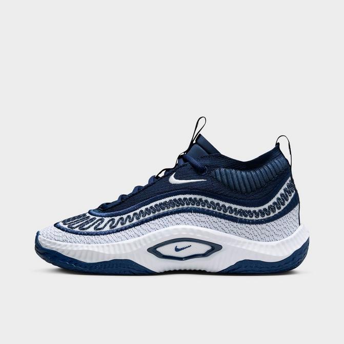 Navy blue nike clearance basketball shoes