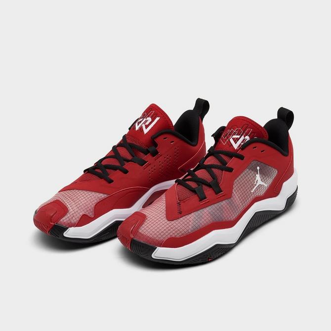 Jordan shoes red white and clearance black