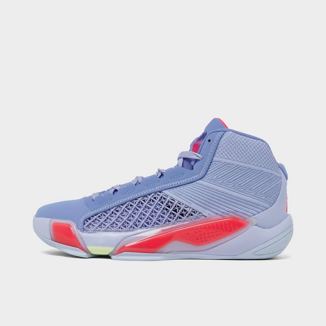 Blue jordan best sale basketball shoes