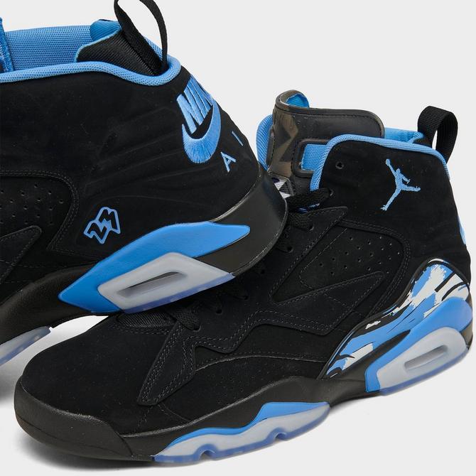 Jordan jumpman blue hot sale and black