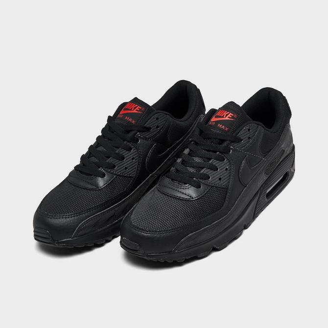 Women's air max outlet 90 shoes - black/white/gum