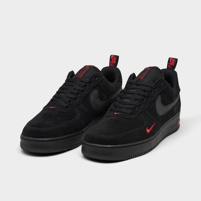 Nike air force 2025 1 lv8 suede black