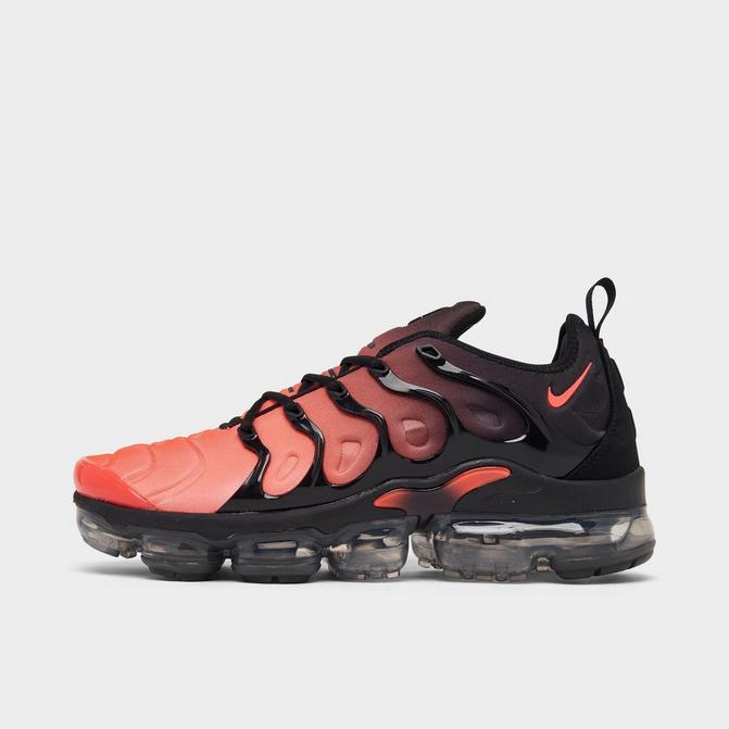 Men's nike air vapormax plus 2025 running shoes red and black