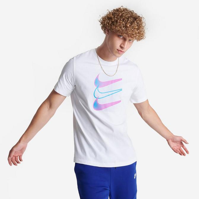 Men s Nike Sportswear Triple Swoosh Graphic T Shirt JD Sports