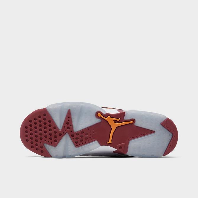 Maroon and sale white basketball shoes