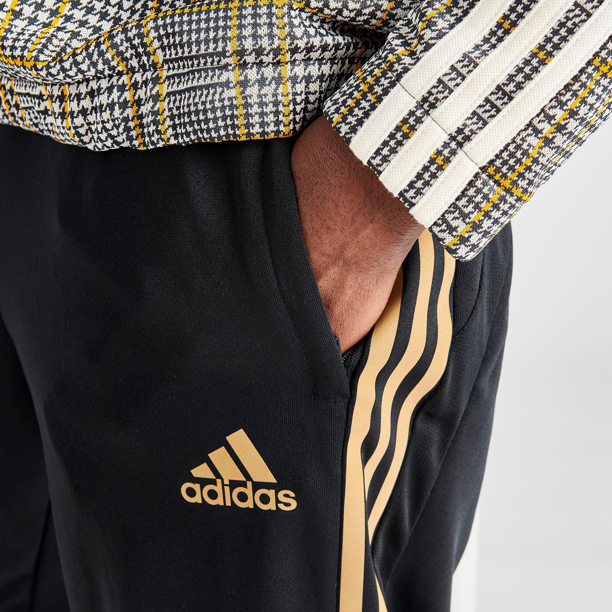gold adidas tiro pants