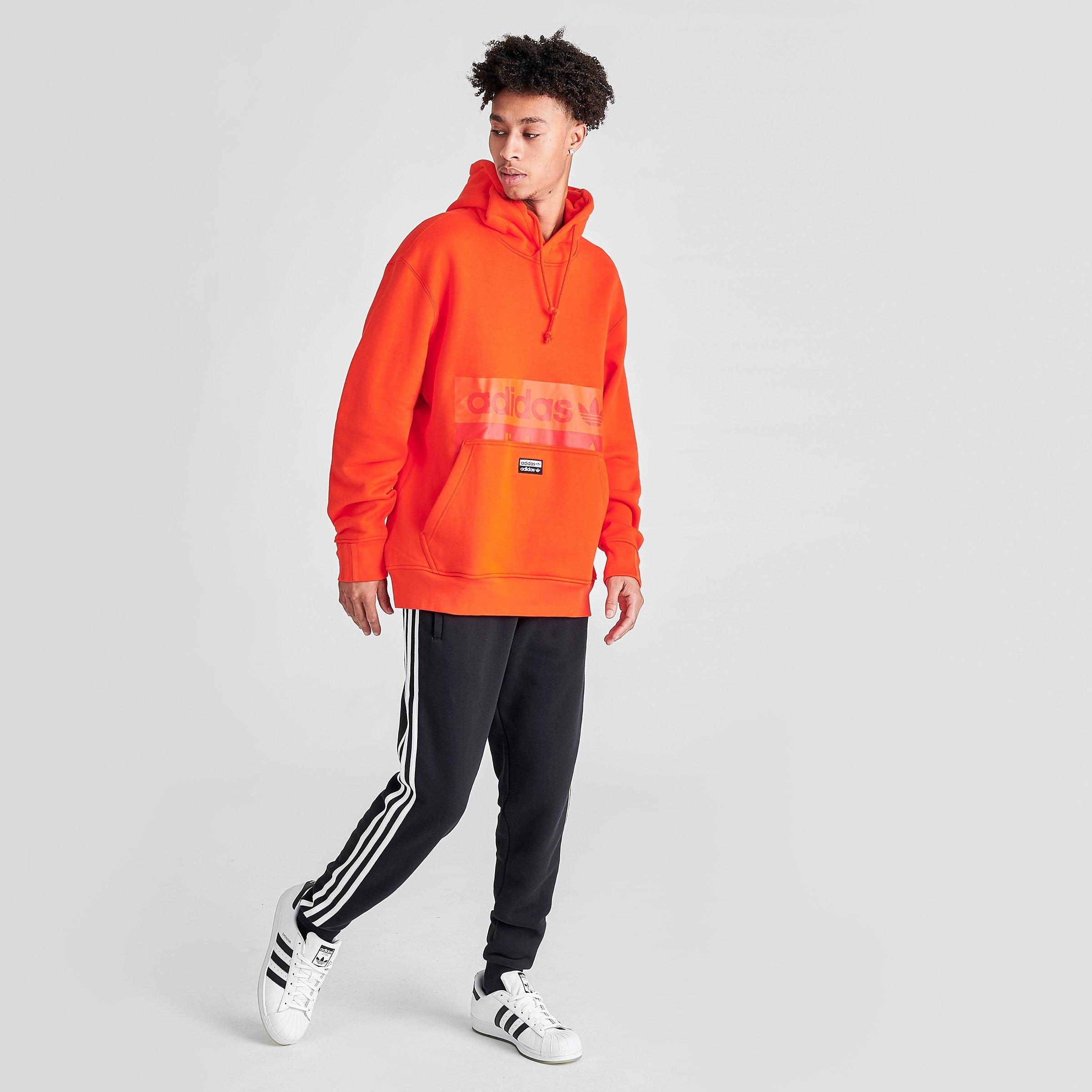 adidas originals orange hoodie