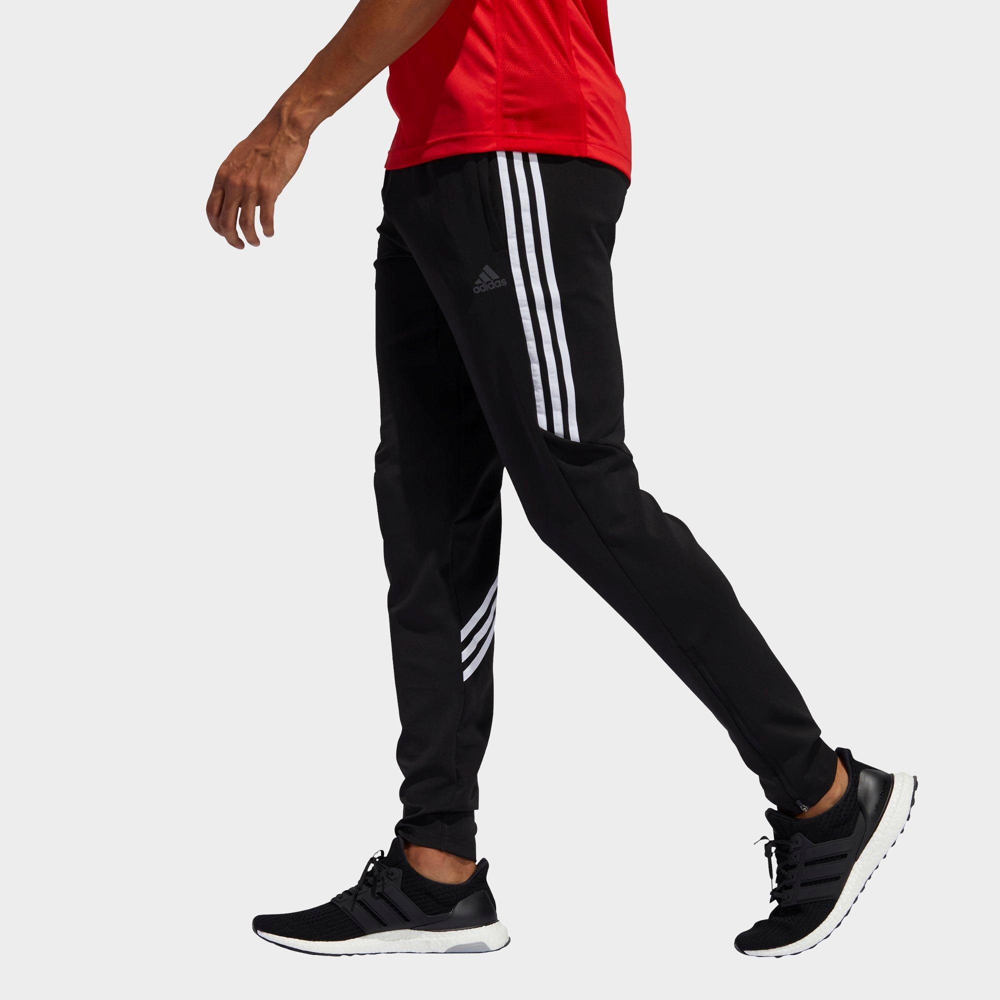 adidas striped joggers mens