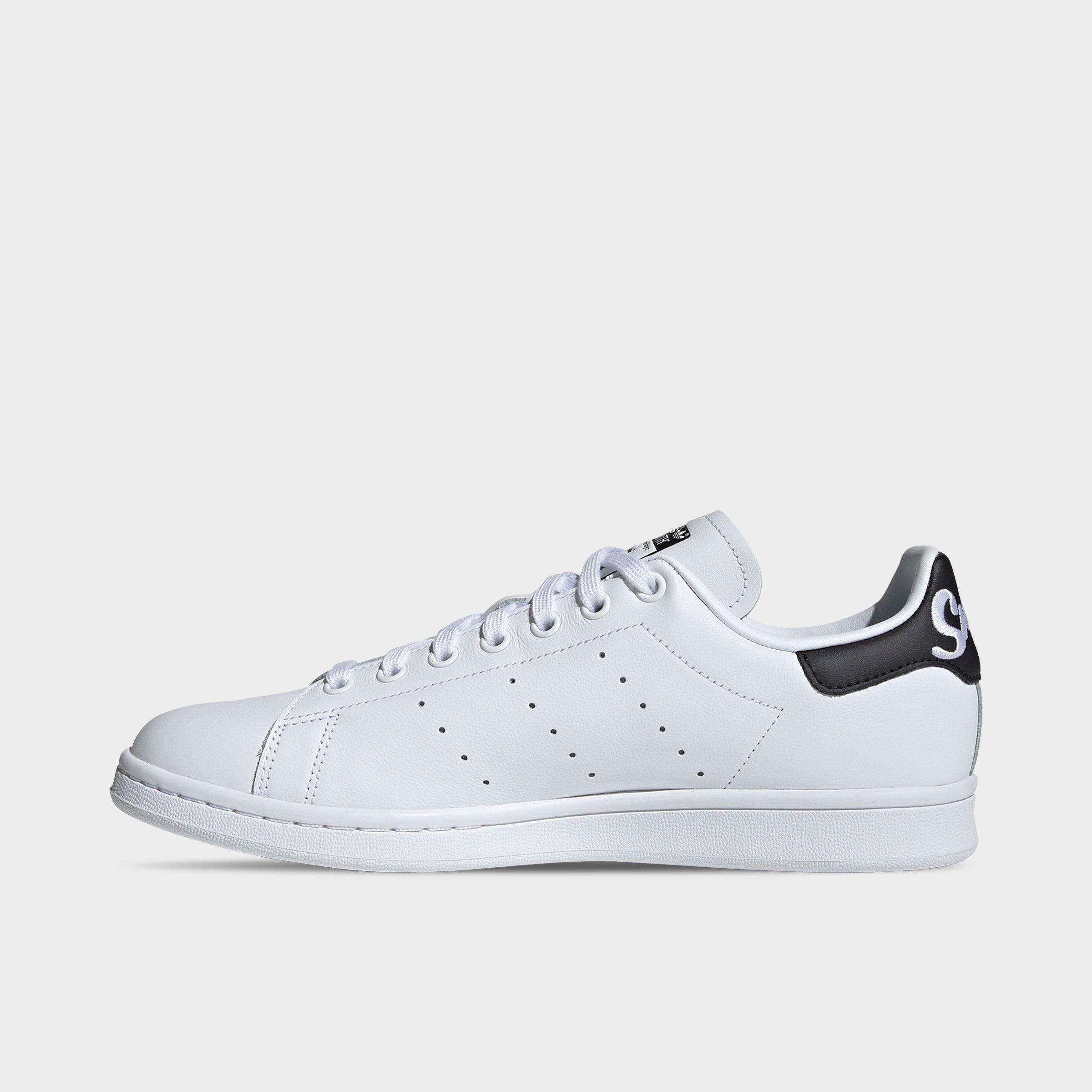 black and white stan smiths mens