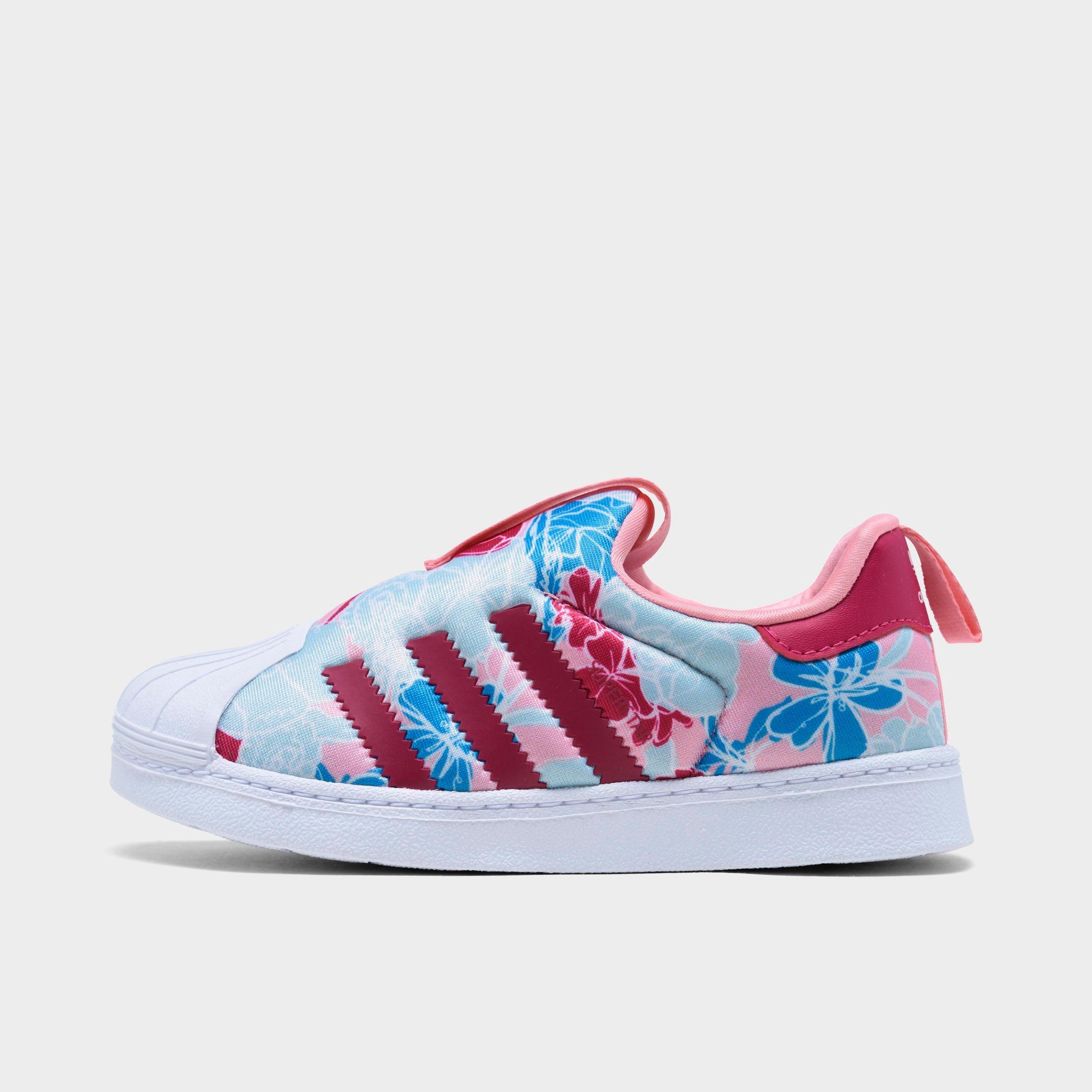 adidas superstar kids pink