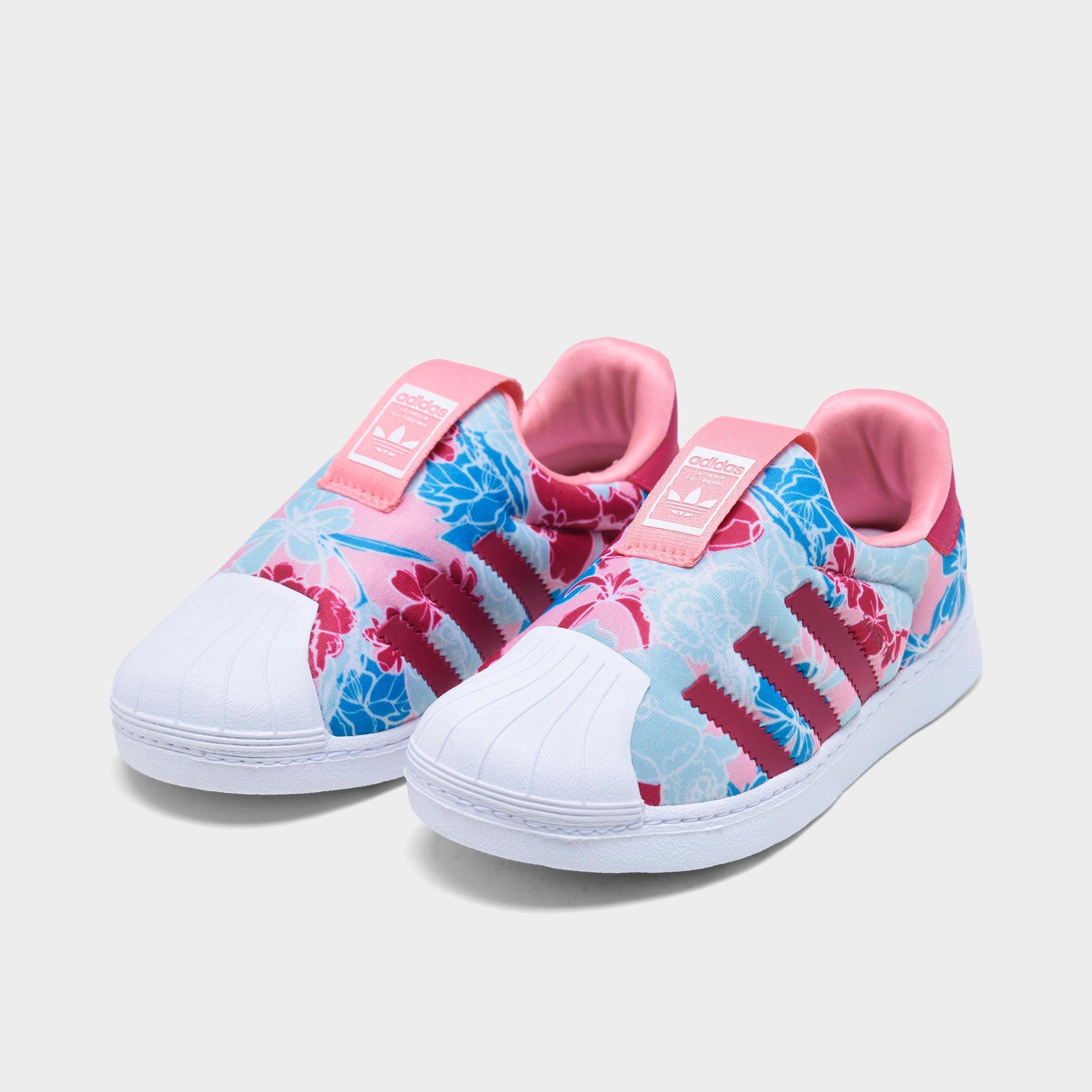 adidas superstar kids pink