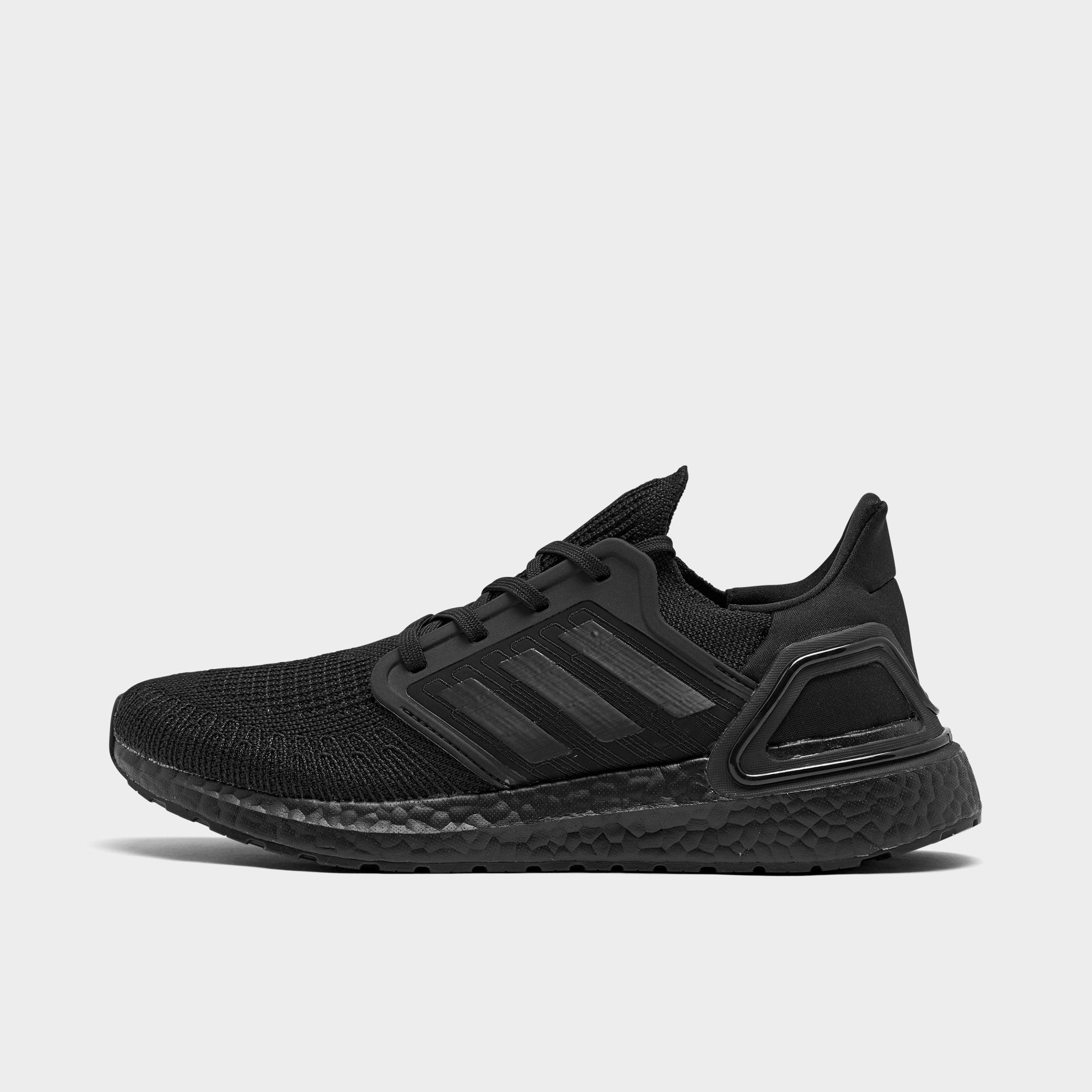 adidas black running shoes mens